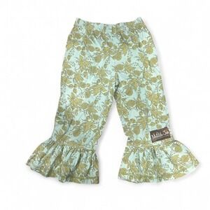 Floral bell bottoms by Matilda Jane size 2 (L7)